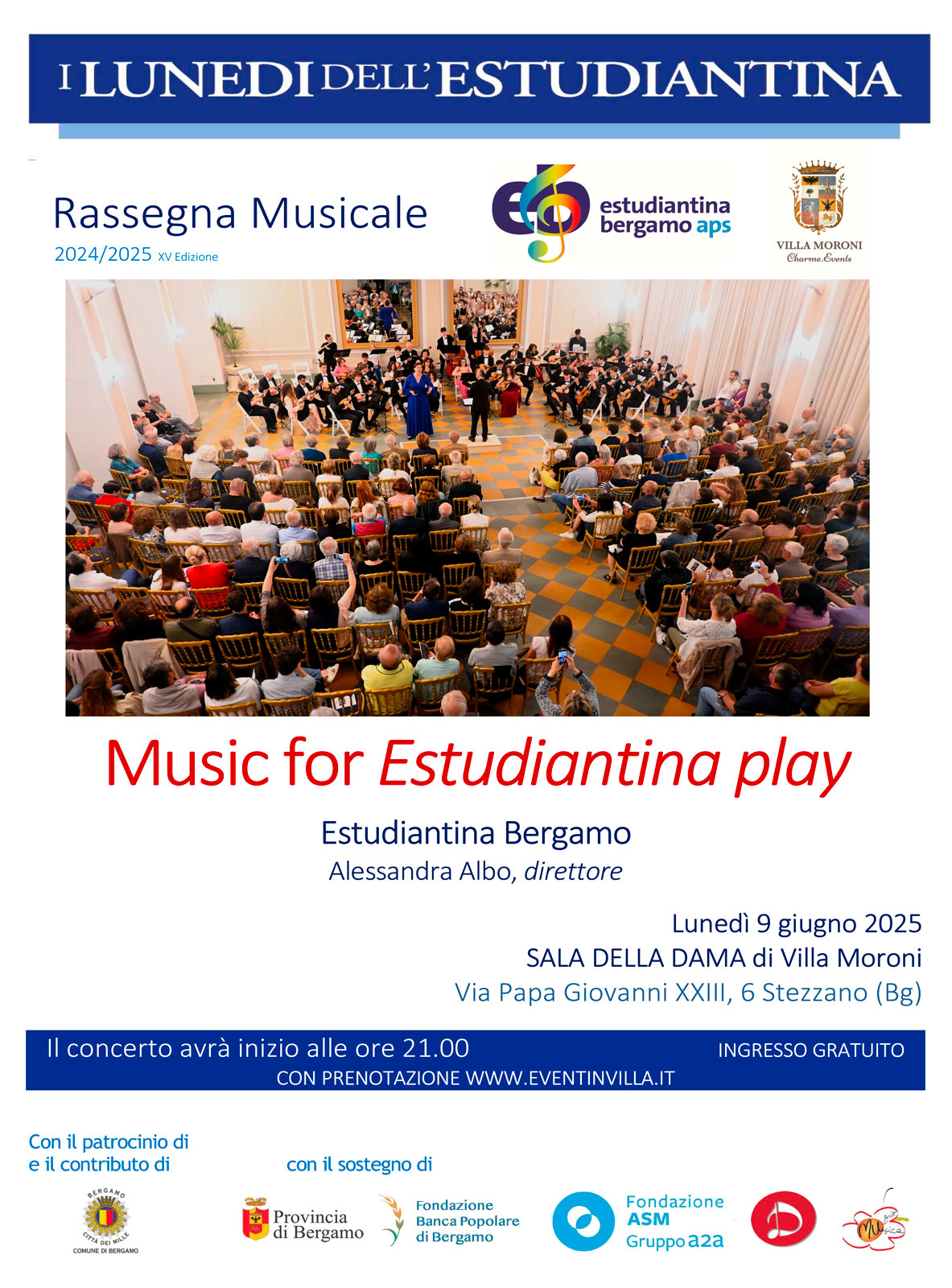 Locadina concerto Estudiantina Play